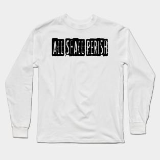 All Shall Perish Long Sleeve T-Shirt